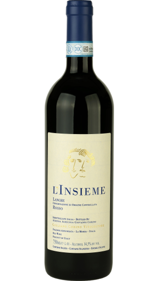 Bottle of Giovanni Corino L'Insieme Langhe Rosso 2020 wine 750 ml