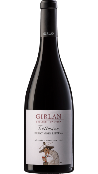 Bottle of Girlan Trattmann Pinot Noir Riserva 2020 wine 750 ml