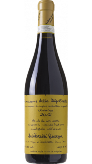 Bottle of Quintarelli Amarone della Valpolicella Classico 2012 wine 750 ml
