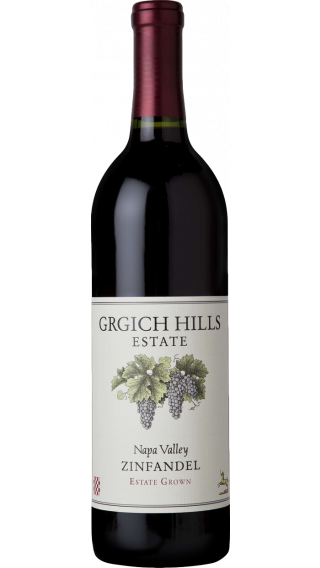 Bottle of Grgich Hills Zinfandel 2013 wine 750 ml
