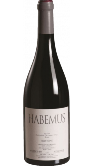 Bottle of San Giovenale Habemus Lazio 2016 wine 750 ml
