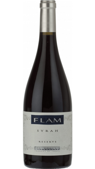 Bottle of Flam Syrah Reserve 2019 wine 750 ml