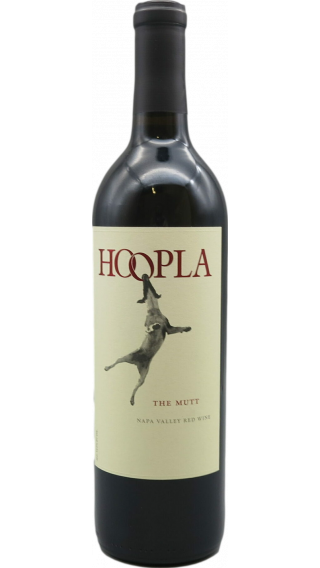 Bottle of Hoopla The Mutt Red Blend 2015 wine 750 ml