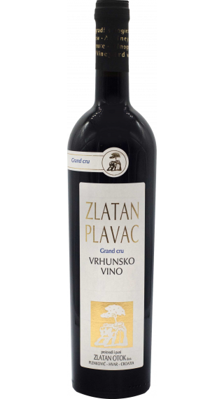 Bottle of Zlatan Otok Grand Cru Plavac 2011 wine 750 ml