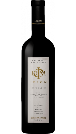 Bottle of Idiom Cape Blend 2015 wine 750 ml