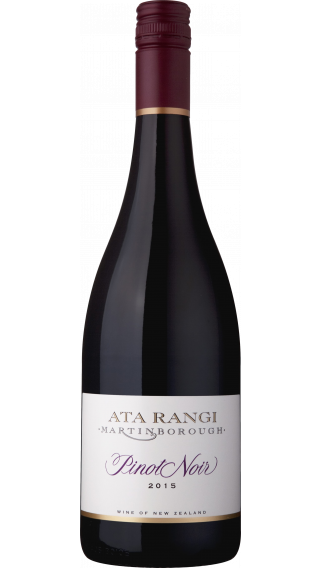 Bottle of Ata Rangi Pinot Noir 2017 wine 750 ml