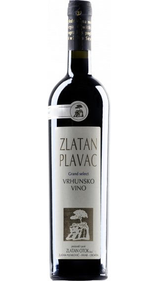 Bottle of Zlatan Otok Grand Plavac 2012 wine 750 ml