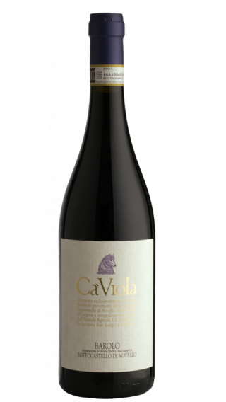 Bottle of Ca Viola Barolo Sottocastello Di Novello 2012 wine 750 ml