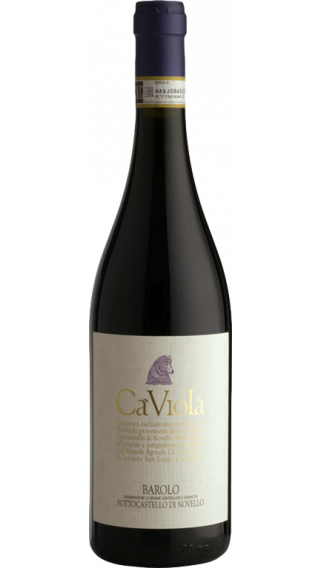 Bottle of Ca Viola Barolo Sottocastello Di Novello 2013 wine 750 ml
