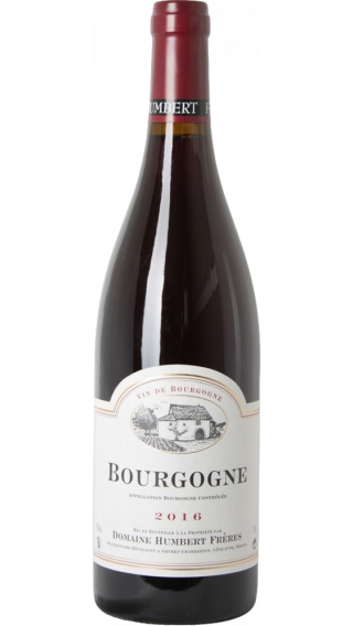 Bottle of Domaine Humbert Freres  Bourgogne Rouge 2017 wine 750 ml
