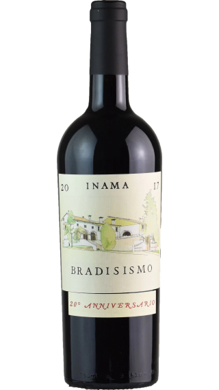 Bottle of Inama Bradisismo 2017 wine 750 ml