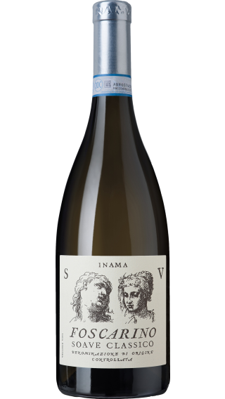 Bottle of Inama Foscarino Soave Classico 2021 wine 750 ml