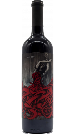 Bottle of Intrinsic Cabernet Sauvignon 2014 wine 750 ml