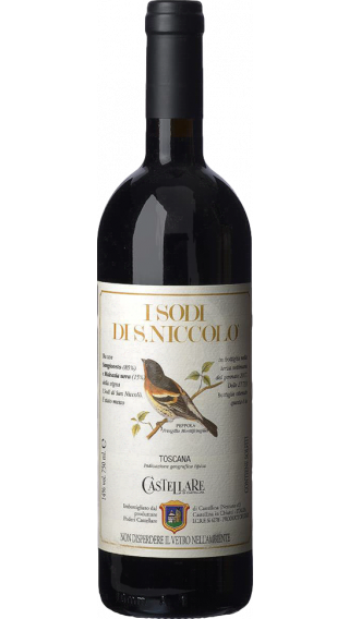 Bottle of Castellare di Castellina I Sodi Di San Niccolo 2013 wine 750 ml