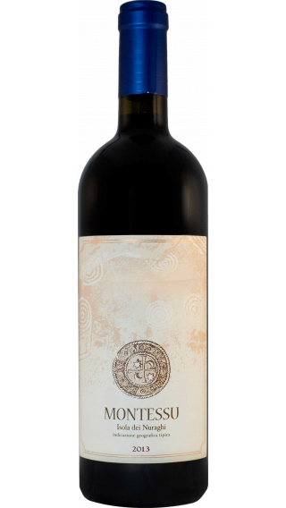 Bottle of Agricola Punica Isola Dei Nuarghi Montessu 2013 wine 750 ml