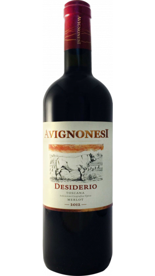 Bottle of Avignonesi Desiderio 2012 wine 750 ml