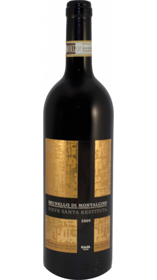 Bottle of Gaja Pieve Santa Restituta Brunello di Montalcino 2009 wine 750 ml