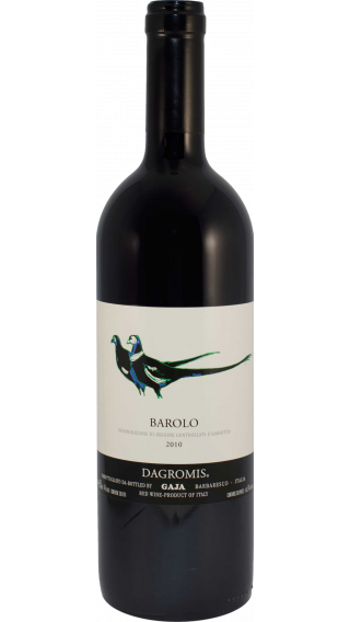 Bottle of Gaja Dagromis Barolo 2010 wine 750 ml