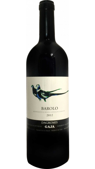 Bottle of Gaja Dagromis Barolo 2012 wine 750 ml