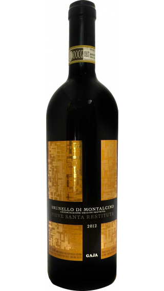 Bottle of Gaja Pieve Santa Restituta Brunello di Montalcino 2013 wine 750 ml