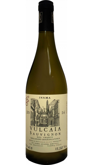 Bottle of Inama Vulcaia Sauvignon 2016 wine 750 ml