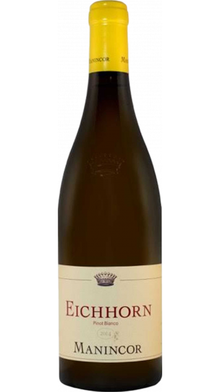 Bottle of Manincor Eichhorn Pinot Bianco 2014  wine 750 ml