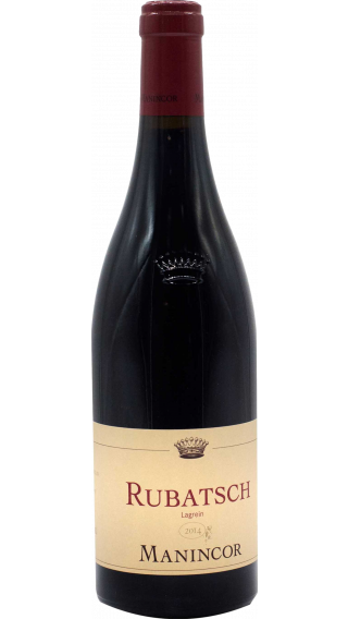 Bottle of Manincor Lagrein Rubatsch 2014  wine 750 ml
