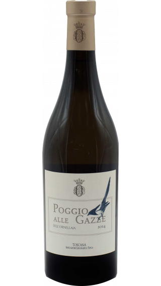 Bottle of Ornellaia Poggio alle Gazze 2014 wine 750 ml