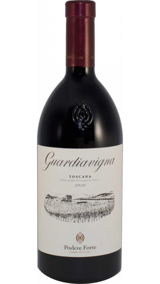 Bottle of Podere Forte Guardiavigna 2010 wine 750 ml