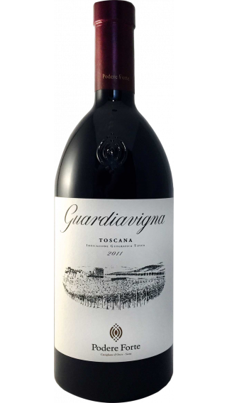 Bottle of Podere Forte Guardiavigna 2011 wine 750 ml