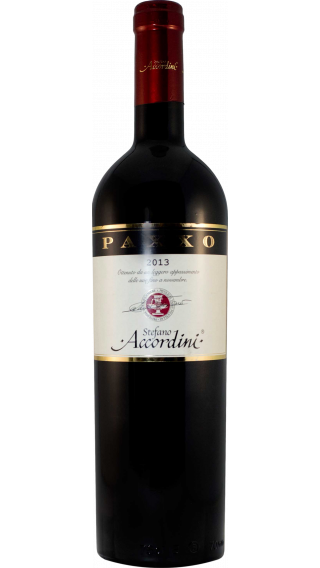 Bottle of Stefano Accordini Paxxo Rosso del Veneto 2016 wine 750 ml