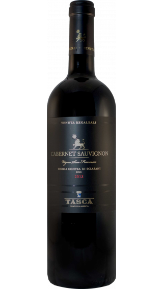 Bottle of Tasca d Almerita Tenuta Regaleali Cabernet Sauvignon 2012 wine 750 ml