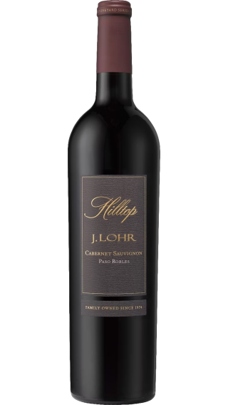 Bottle of J. Lohr Hilltop Cabernet Sauvignon 2020 wine 750 ml