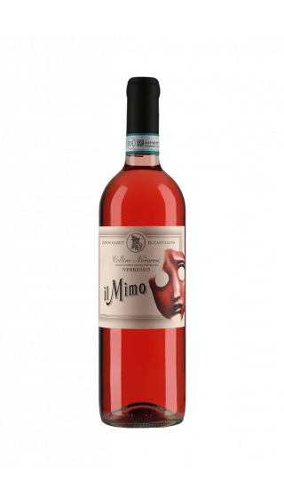 Bottle of Cantalupo il Mimo Nebbiolo Rosato 2017 wine 750 ml