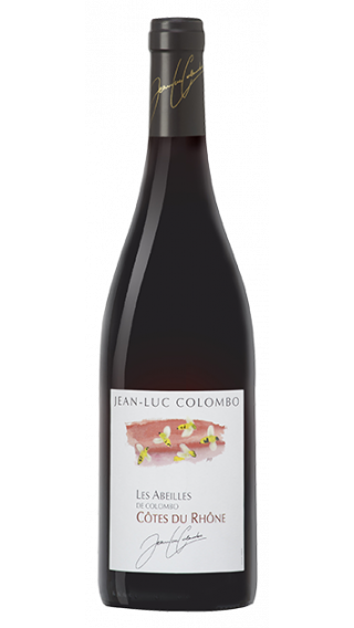 Bottle of Jean-Luc Colombo Cotes du Rhone Les Abeilles Rouge 2017 wine 750 ml