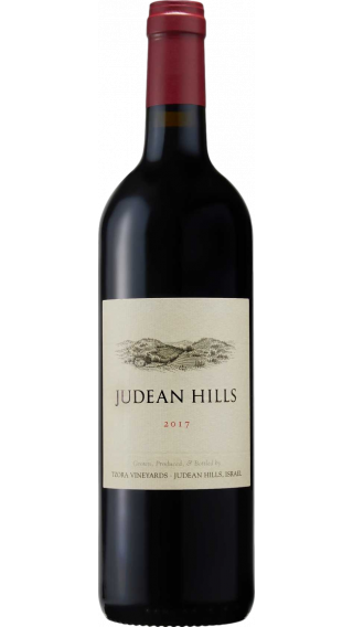 Bottle of Tzora Judean Hills 2017 wine 750 ml