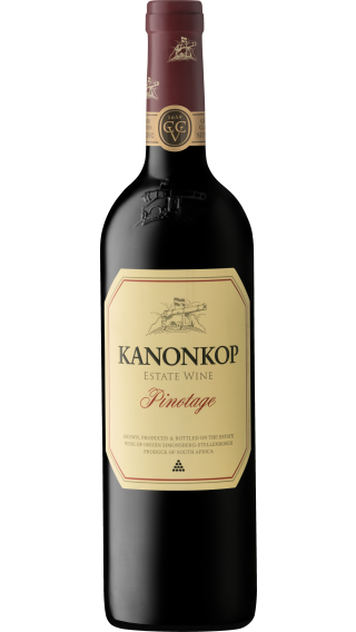 Bottle of Kanonkop Estate Pinotage 2020 wine 750 ml
