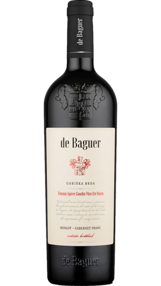Bottle of Klet Brda De Baguer Merlot - Cabernet Franc 2017 wine 750 ml