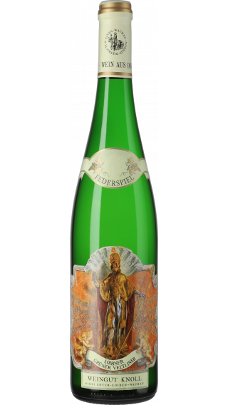 Bottle of Knoll  Gruner Veltliner Federspiel 2018 wine 750 ml