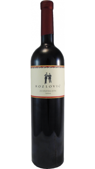 Bottle of Kozlovic Teran 2021 wine 750 ml