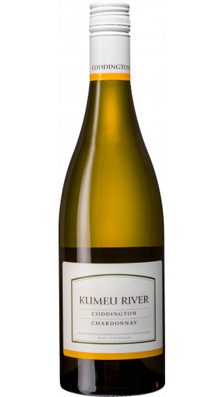 Bottle of Kumeu River Coddington Chardonnay 2021 wine 750 ml