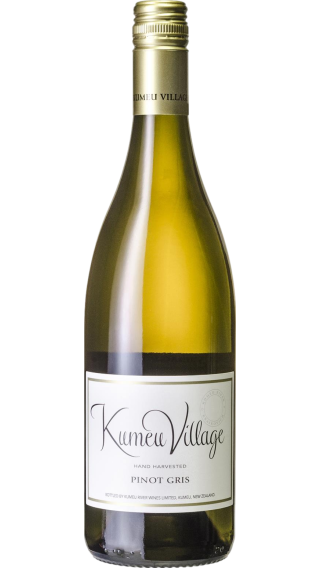 Bottle of Kumeu River Village Pinot Gris 2021 wine 750 ml