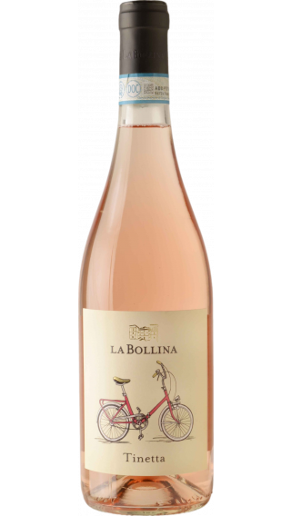 Bottle of La Bollina Tinetta Monferrato Chiaretto 2021 wine 750 ml