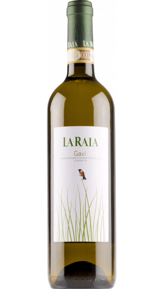 Bottle of La Raia Gavi 2019 wine 750 ml