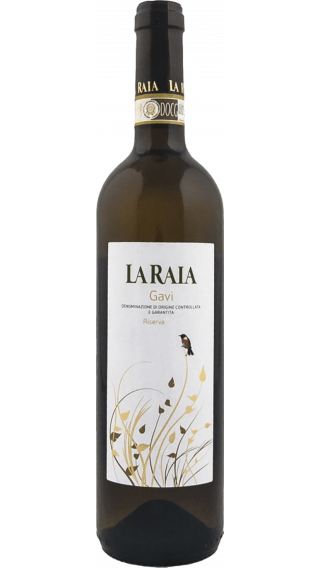 Bottle of La Raia Gavi Riserva 2017 wine 750 ml