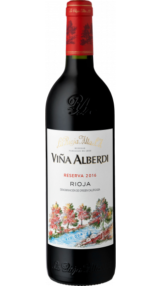 Bottle of La Rioja Alta Vina Alberdi Reserva 2016 wine 750 ml