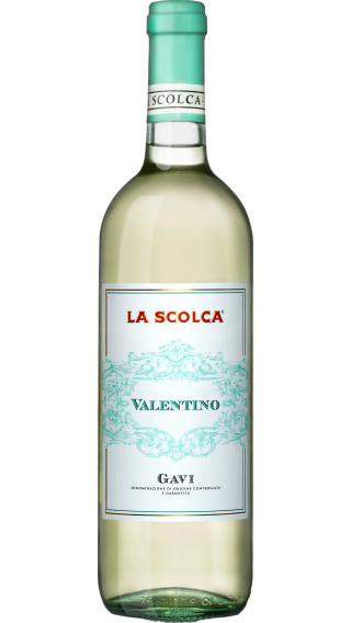 Bottle of La Scolca Gavi Valentino 2023 wine 750 ml