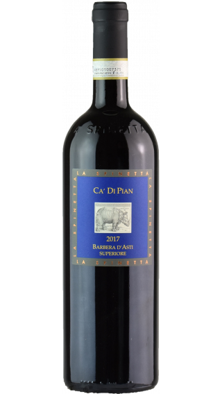 Bottle of La Spinetta Barbera d'Asti Ca di Pian 2017 wine 750 ml