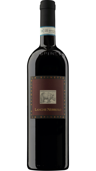 Bottle of La Spinetta Langhe Nebbiolo 2021 wine 750 ml