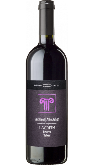 Bottle of Kellerei Bozen Lagrein Riserva Taber 2016 wine 750 ml